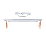 thumbnail of Paulmann LED-paneel Atria Shine Backlight   hoekig 580x200mm  20W 2000lm RGBW Chroom mat dimbaar 71020