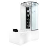 thumbnail of Kombination Badewanne Dusche K55-L01 Duschtempel 170x100 cm