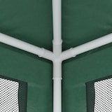 thumbnail of Tente de fête avec 4 parois latérales en maille Vert 3x6 m PEHD Modèle AbriPrairie 166