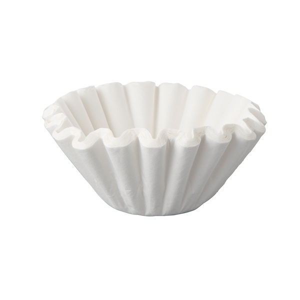 .statt-shop. 250 Kaffeefilter weiß gebleicht 90/250 90mm Korbfilterpapier Korbfilter für Melitta Bravilor Bonamat 250/90 - white paper