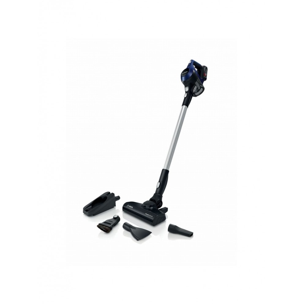 Bosch Serie 6 BBS611MAT aspiradora de pie y escoba eléctrica Sin bolsa 0,3 L Azul