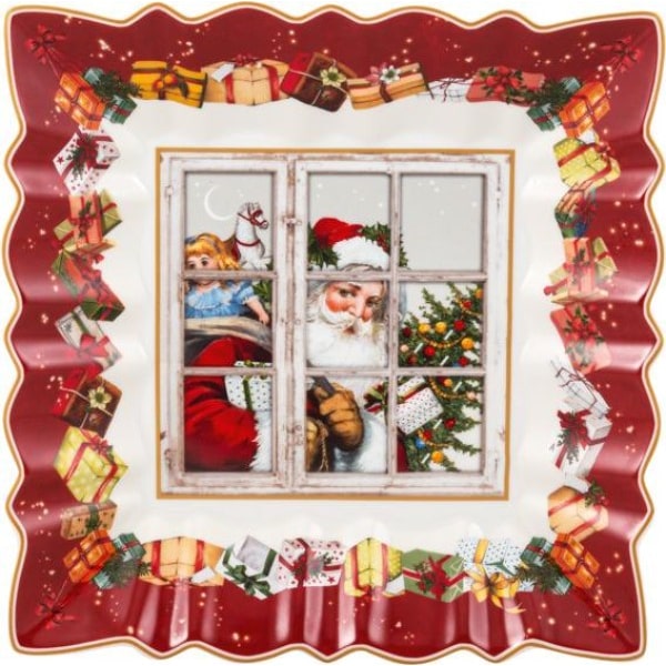 Villeroy & Boch Toy's Fantasy Schale eckig: Santa 23x23cm