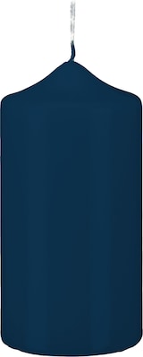 thumbnail of Spitzkopf Stumpen Kerzen Blue Petrol 25 x Ø 6 cm, 8 Stück