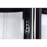 thumbnail of METRO PROFESSIONAL Vitrine réfrigérée de table panoramique GRV1100, Ø 48 x 103 cm, 100 L, argent / noir