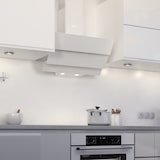 thumbnail of Wiggo WE-D633G(W) - Schuine Afzuigkap - 60cm - Wit Triple Glas