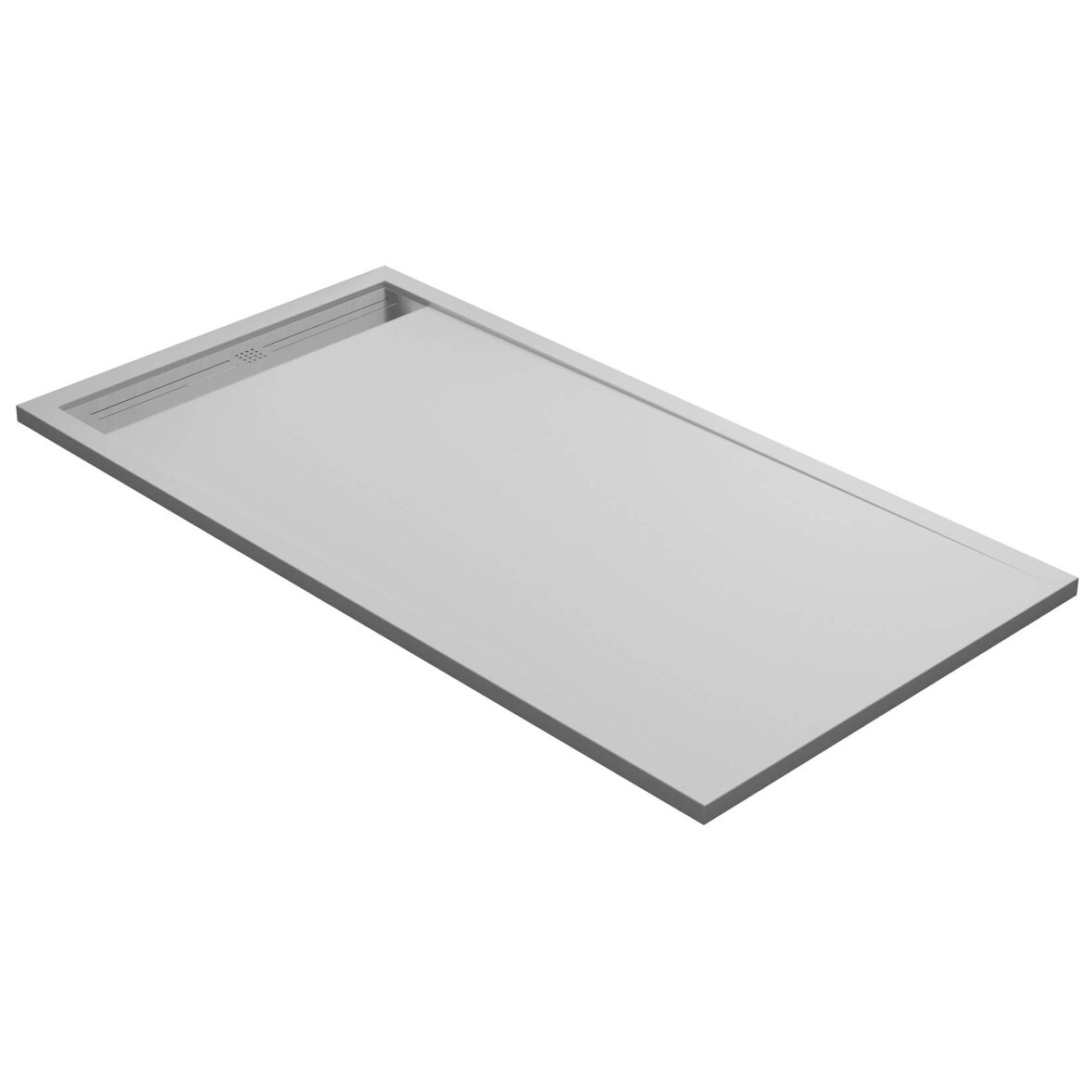 Piatto Doccia 70x200 cm in Pietra Bonussi Trivor Bianco