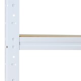 thumbnail of shelfplaza HOME 230x30x30 cm Schwerlastregal in weiß mit 7 Böden und 125 kg Traglast pro Boden