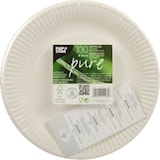 thumbnail of 6 X 100 Teller, Pappe "pure" rund Ø 23 cm weiss