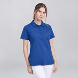 thumbnail of Damenpoloshirt royal blue Gr. L : 96% Baumwolle 4% Elasthan 200 g/m² : royal blue : L