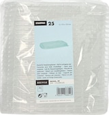 thumbnail of 300 Deckel für Verpackungsbecher, PP, rechteckig 2 x 17,3 x 12,3 cm, transparent