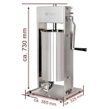 thumbnail of Beeketal Edelstahl Wurstfüller BT15