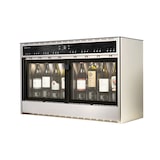 thumbnail of Wineemotion Otto Dual Temp Easy  Dispenser per il vino al bicchiere doppia temperatura Acciaio e vetro 1010mm x 398mm x 632mm Argento