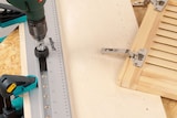 thumbnail of Wolfcraft Regleta de espigas 4650000