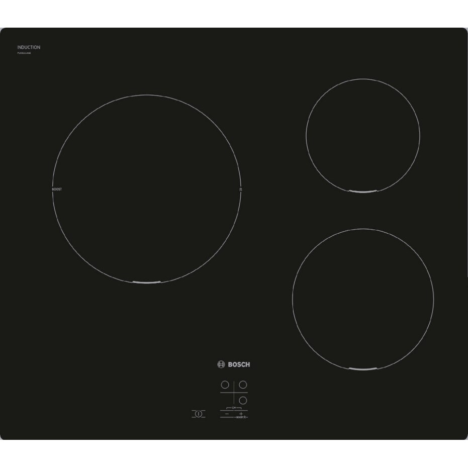 BOSCH Table De Cuisson à Induction 60cm 3 Feux 4600w puc611aa5e