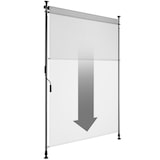 thumbnail of tectake Toldo de pinza TAIJA con manivela manual - 100 x 310 cm gris claro