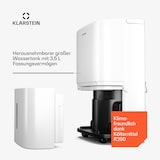 thumbnail of DryFy 20L Entfeuchter | 20 L/Tag | 22 m² | 230 m³/h | Timer | Wassertank | mobil Weiß