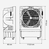 thumbnail of Climatizador 150L Modo Frio e Evaporação