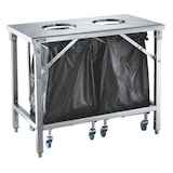 thumbnail of Table de tri 2 trous vide-dechets