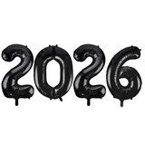 thumbnail of Folienballon 2026 schwarz Silvester XL