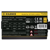 thumbnail of Xilence XP750R12.ARGB 750W PC voeding, Meet 80+ Gold, ATX, ARGB LED