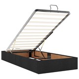 thumbnail of vidaXL Ottoman-Bett mit Matratzen Schwarz 200x200 cm Stoff
