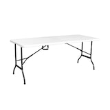 thumbnail of METRO PROFESSIONAL Table de banquet pliante Pamua, acier, plateau HDPE, 180 x 75 cm, blanc