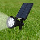 thumbnail of Lumisky SPIKY Solar-Strahler, Kaltweiß, 200 lm Plastik Schwarz