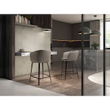 thumbnail of Angel Cerdá Taburete polipiel gris taupe 4134C