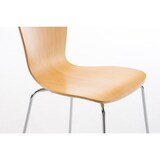 thumbnail of 4er Set Besucherstuhl Aaron natura