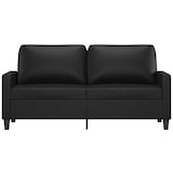 thumbnail of vidaXL 2-Sitzer-Sofa Schwarz 140 cm Kunstleder