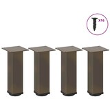 thumbnail of vidaXL Couchtischbeine 4 Stk. Naturstahl 30-32 cm Stahl
