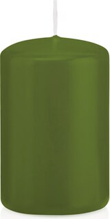 thumbnail of Wiedemann Kerzen Stumpenkerzen Olive Grün Ø 48 x 80 mm, 24 Stück, 18 Brenndauer
