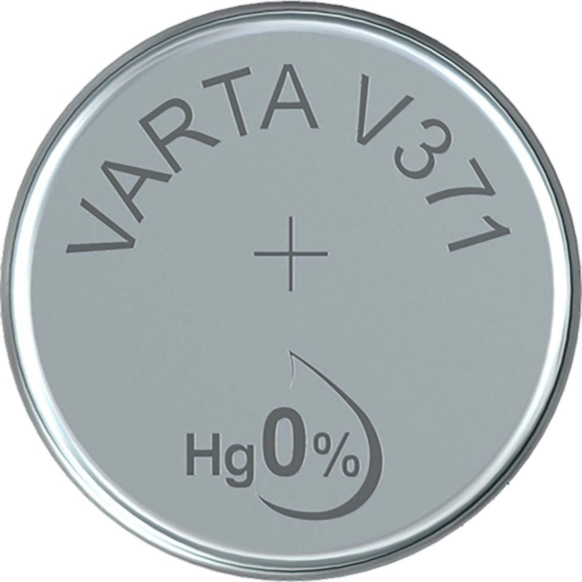 Pile  V371 Silver-oxide Sr69 1.55 V 32 Mah Usage Non Intensif Varta