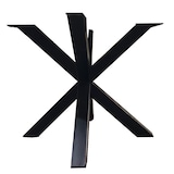 thumbnail of SIT Möbel Tischgestell sternenförmig | Metall antikschwarz | B 85 x T 85 x H 72 cm | 07109-11 | Serie TOPS & TABLES