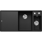 thumbnail of BLANCO AXIA III 6 S-F Einbauspüle SILGRANIT schwarz ab 60 cm mit Brett