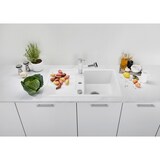 thumbnail of BLANCO METRA 45 S Compact Einbauspüle SILGRANIT Anthrazit reversibel Excenter