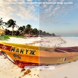 thumbnail of Videoprojecteur LED HD 720P Smart HDMI USB Multimédia Lumineux Blanc YONIS