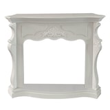 thumbnail of Cornice per camino rivestimento in legno L123xP39xH100 Parigi Bianco