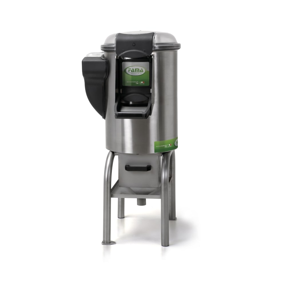 Kartoffelschäler - FAMA 10 Kg mit Sockel - Schublade und Filter - Dreiphasig