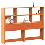 thumbnail of vidaXL Kopfteil mit Stauraum Wachsbraun 140 cm Massivholz Kiefer