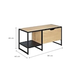 thumbnail of Banc d'entrée avec rangement L90 x H46 WILKO