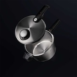 thumbnail of Fissler - Vitavit Premium - Pentola a pressione 8 l , diametro 26 cm con cestello per cottura a vapore e supporto