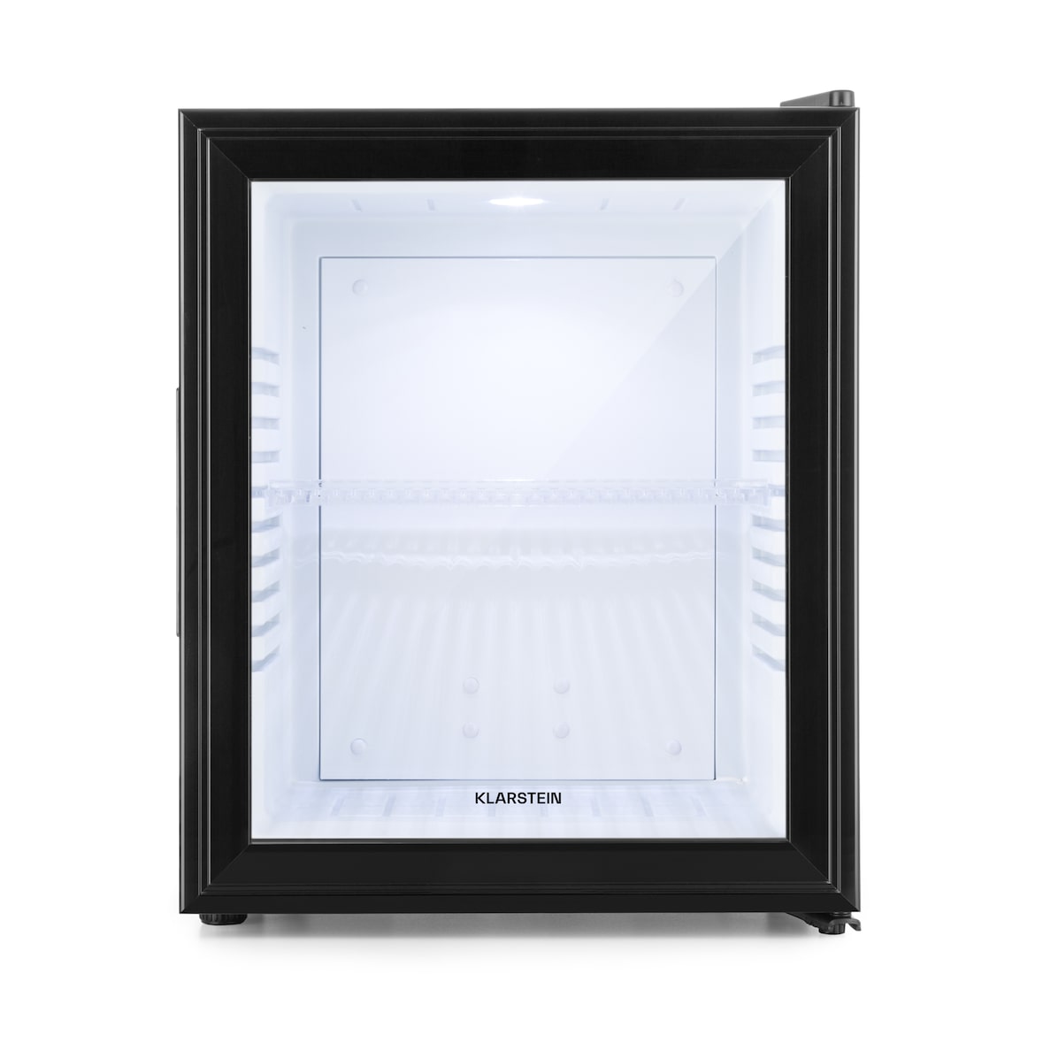 Brooklyn Minibar Mini-Kühlschrank 3 Temperaturen 30L 23 dB Glastür Schwarz