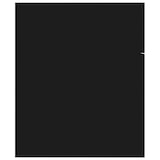 thumbnail of vidaXL Waschbeckenunterschrank Schwarz 60x38,5x46 cm Holzwerkstoff