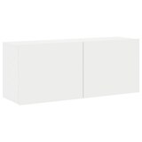 thumbnail of Helloshop26 - Meuble TV multimédia étagère télévision buffet téléviseur salle à manger salon chambre mural 100 x 30 x 41 cm blanc 02_0027737