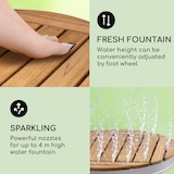 thumbnail of blumfeldt Gartendusche Pooldusche - Aluminium Campingdusche - Silber-Metallic