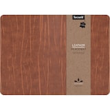 thumbnail of Securit® Sottopiatto "Leather" - Marrone - Linea "Ruga" - 100% pelle ecologica