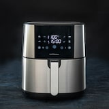 thumbnail of Gastronoma 18290007 - Airfryer mit einer Fassungsvermögen von 8 Litern, inklusive Airfryer Zubehör - Edelstahl/Schwarz