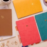 thumbnail of Quo Vadis - Carnet de notes - Fantaisie - Rose - Pages Lignées - 15x21 cm - Papier Clairefontaine blanc - Fabrication française