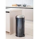 thumbnail of METRO Professional Treteimer, Edelstahl, Ø 29.2 x 67 cm, 30 L, grau